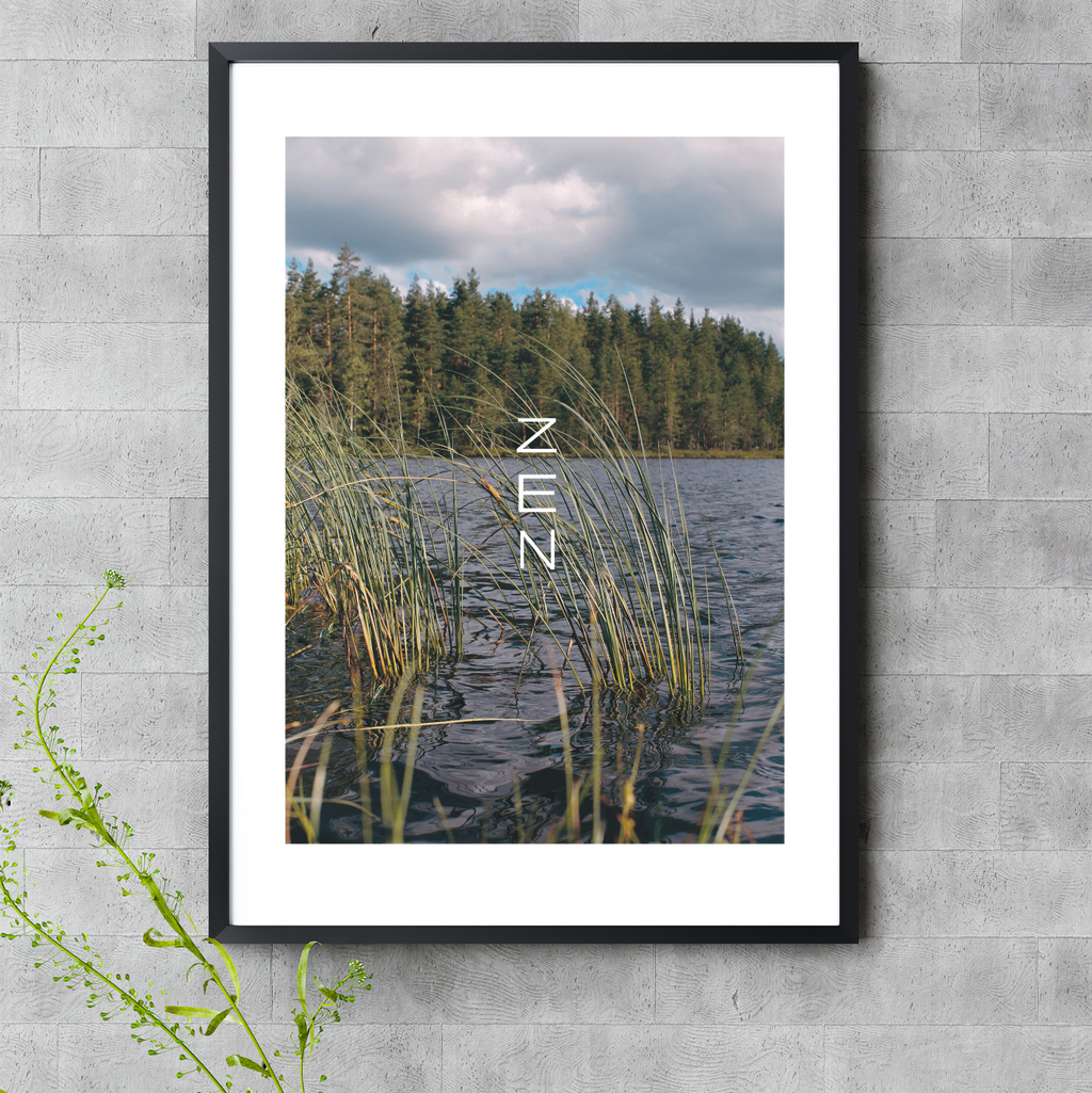 Zen Peatland poster by LinTu.studio
