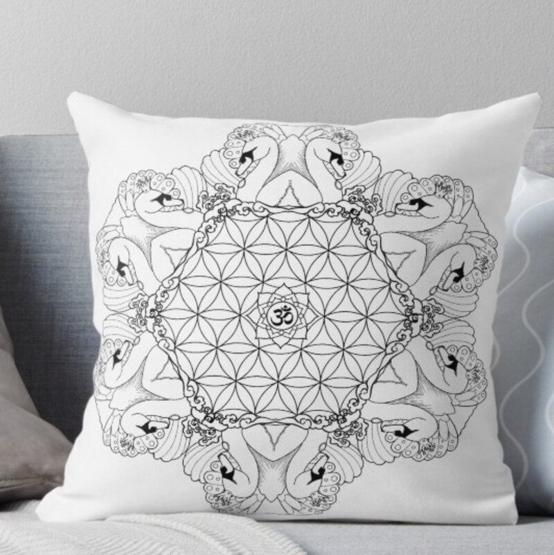 Swan Mandala clipart