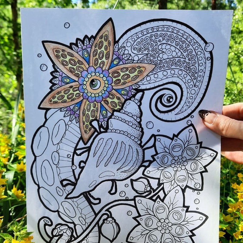 Coloring Sea Dreams